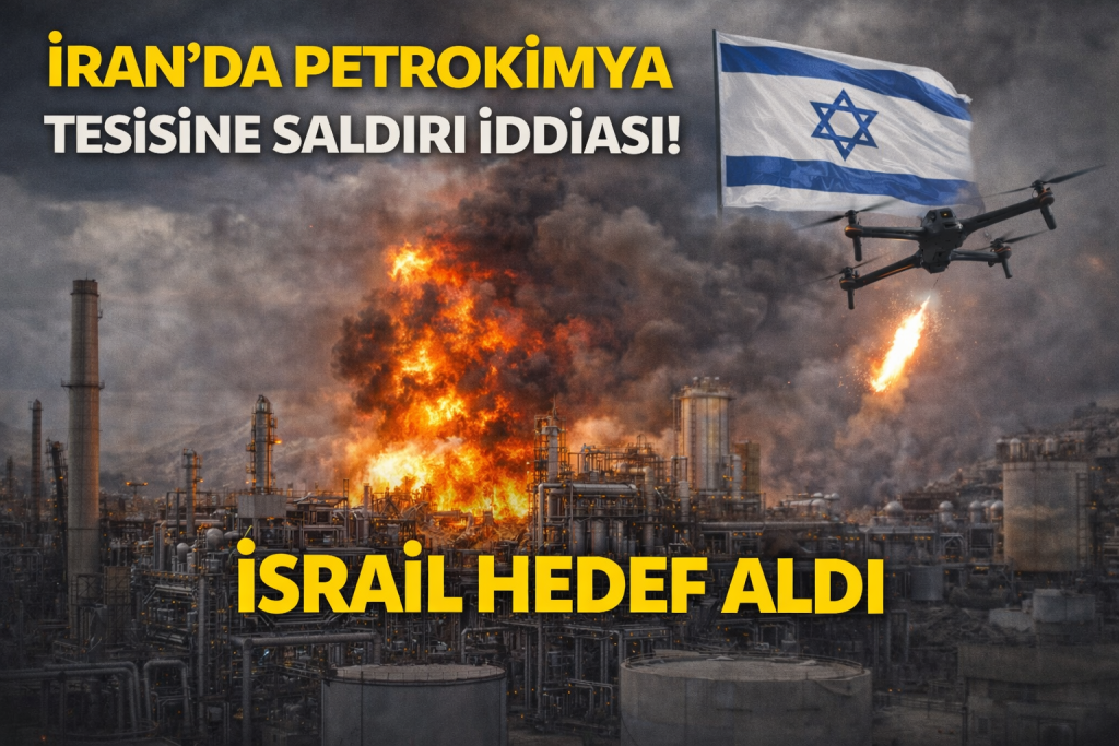 İRAN’DA PETROKİMYA TESİSİNE SALDIRI İDDİASI! İSRAİL HEDEF ALDI