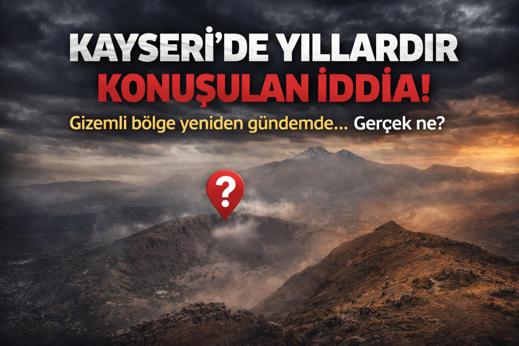 KAYSERİ’DE HAZİNE İDDİASI! YILANLI DAĞI’NIN SIRRI NE?