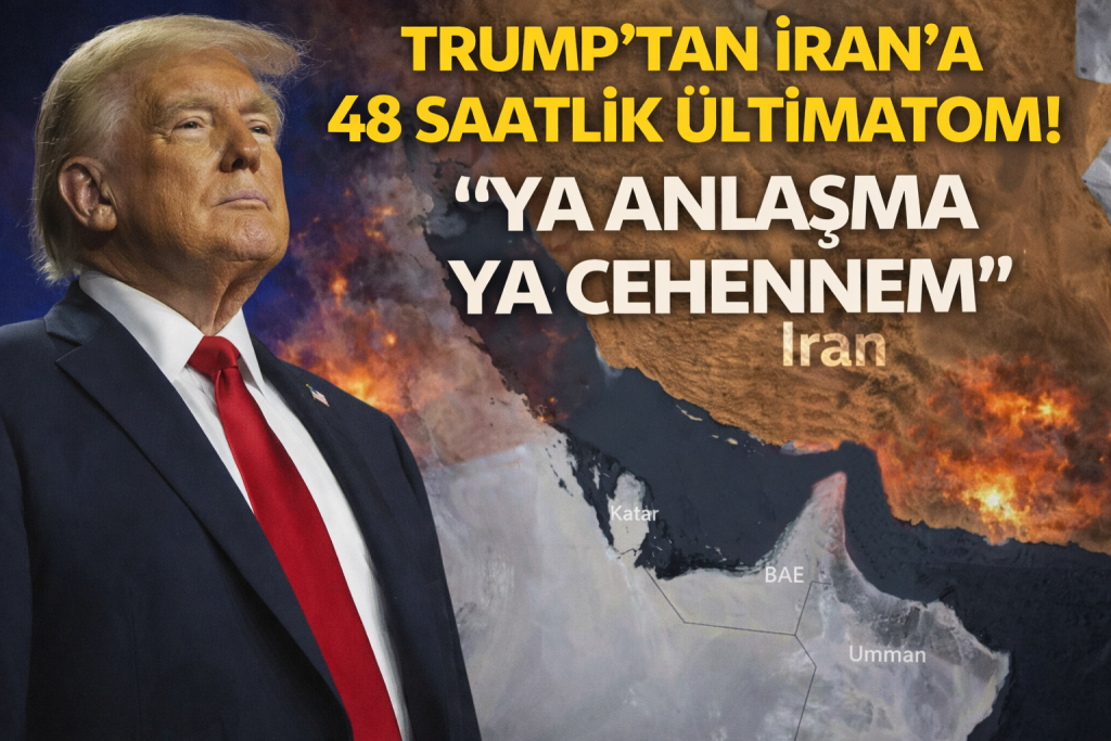 TRUMP’TAN İRAN’A 48 SAATLİK ÜLTİMATOM!