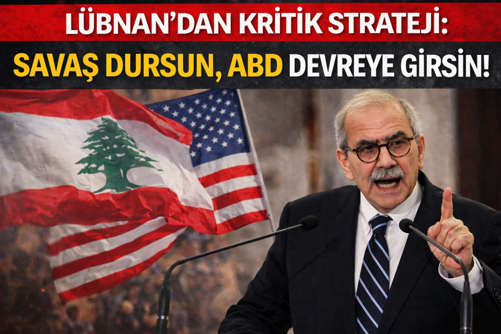 Lübnan’dan ABD’ye Kritik Plan: Ateşkes, Silahsızlanma ve Yardım Talebi