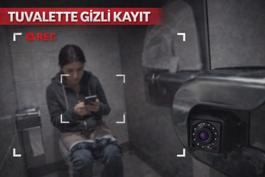 KAYSERİ’DE SKANDAL İDDİA! TUVALETTE GİZLİ KAYIT