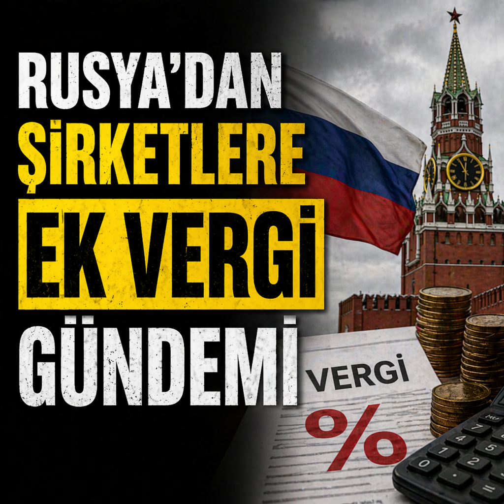RUSYA’DAN ŞİRKETLERE EK VERGİ GÜNDEMİ