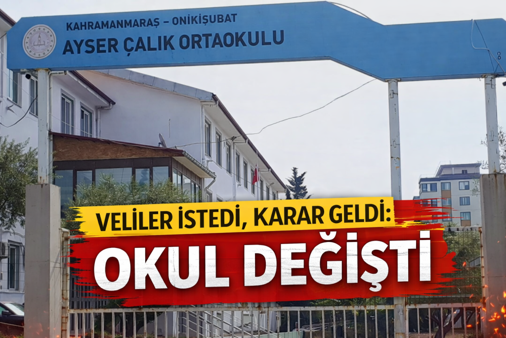 OKUL KAPANDI, EĞİTİM YENİ ADRESE TAŞINDI