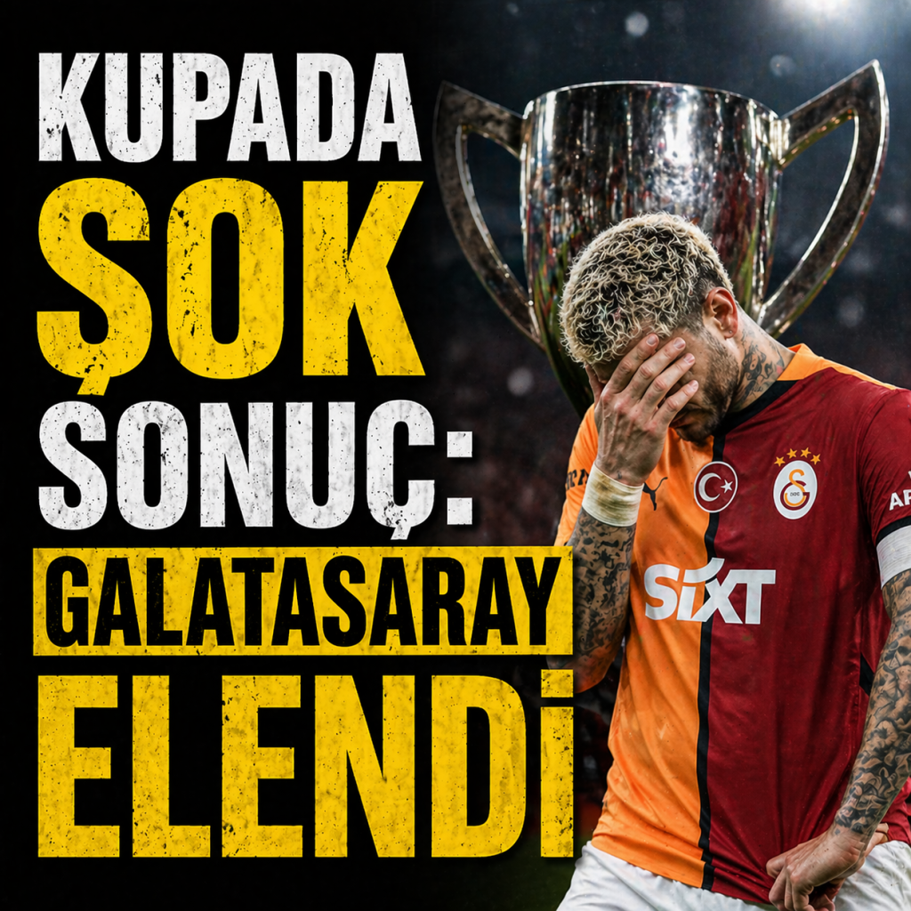 KUPADA ŞOK SONUÇ: GALATASARAY ELENDİ
