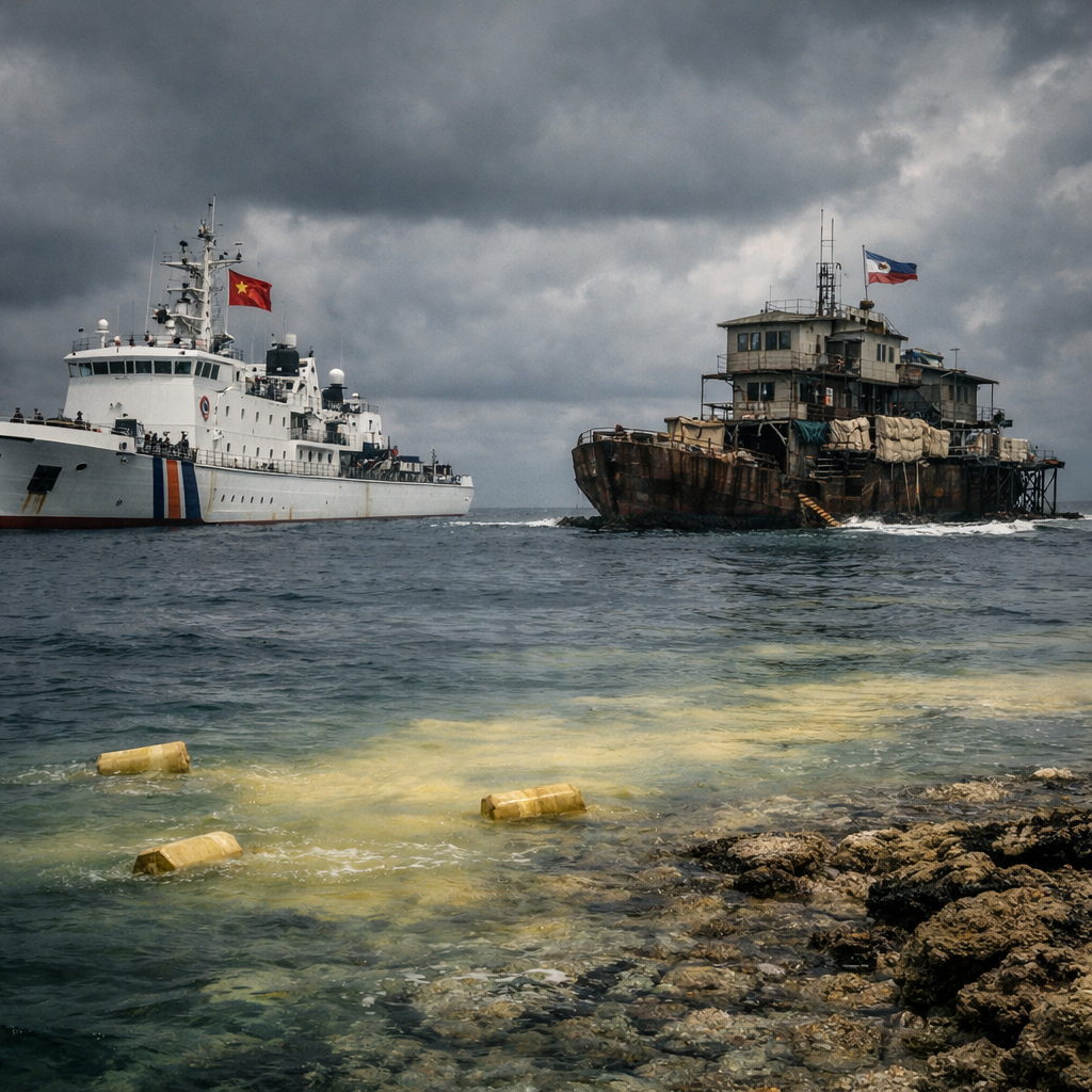 Güney Çin Denizi’nde Zehir İddiası: Çin Gemileri Siyanür mü Bıraktı?