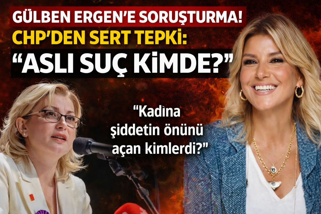 GÜLBEN ERGEN OLAYI SİYASETİ KARIŞTIRDI ADALET İSTEYENE SORUŞTURMA!