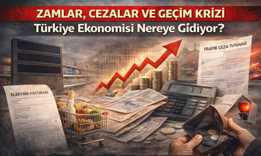 ZAMLAR VE CEZALAR ARTTI! VATANDAŞ GEÇİM DERDİNDE