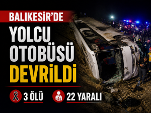 Bandırma’da Otobüs Devrildi: 3 Kişi Hayatını Kaybetti