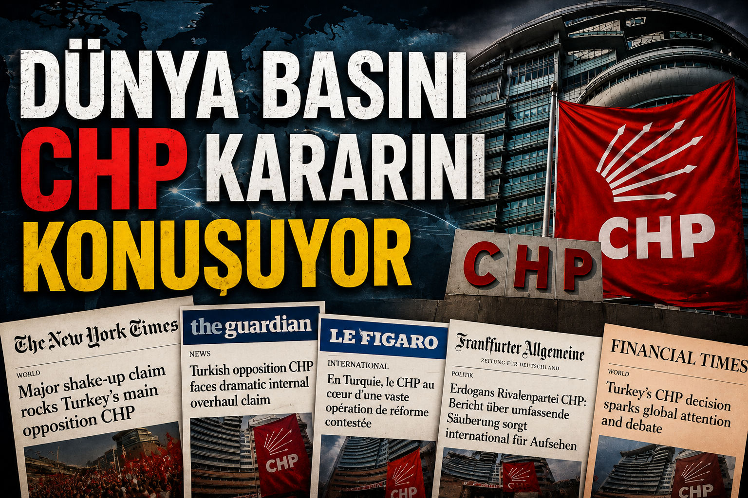 Uluslararası Medyada Türkiye Manşetleri Peş Peşe Geldi