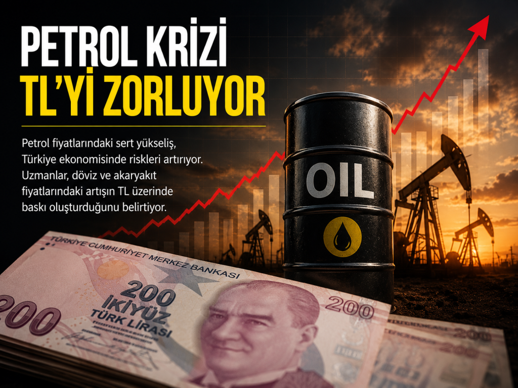 Petrol Şoku Türk Lirası Üzerindeki Baskıyı Artırıyor