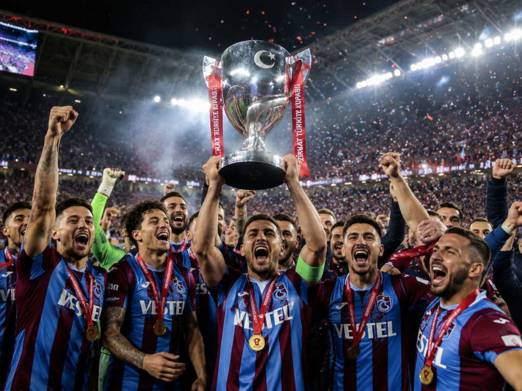 Trabzonspor’da Tarihi Gece! 5 Yıllık Hasret Bitti