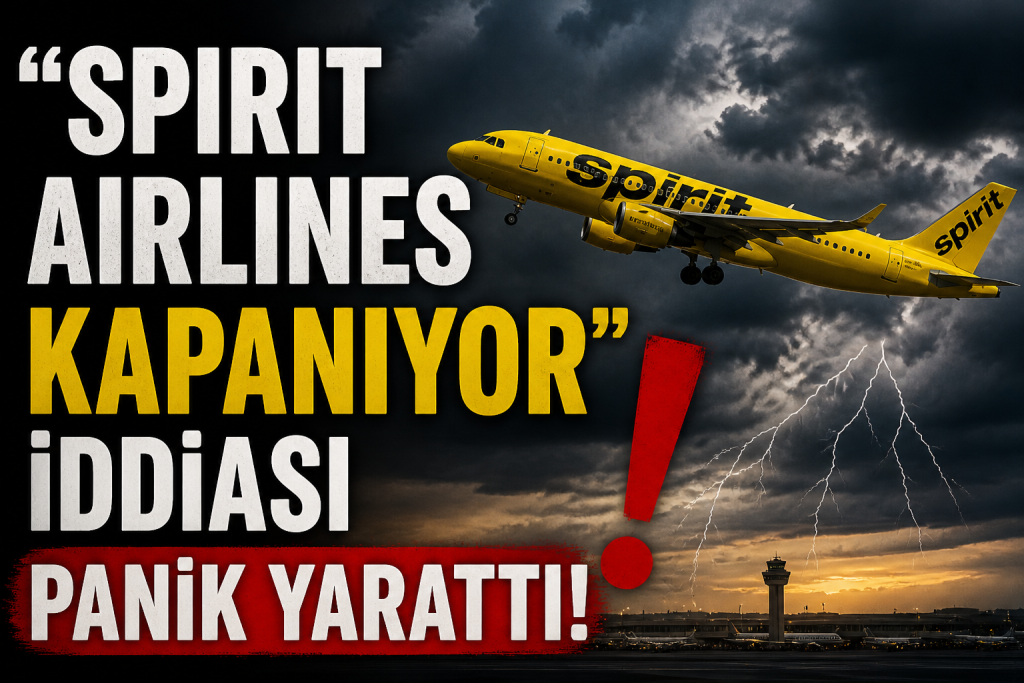 SPIRIT AIRLINES KAPANIYOR İDDİASI!