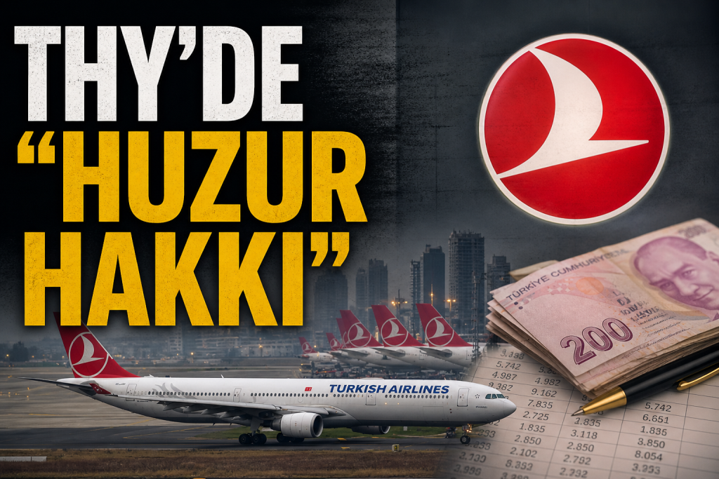 THY’DE “HUZUR HAKKI” TARTIŞMASI: YÖNETİCİ ÖDEMELERİ 204 MİLYON TL’YE YÜKSELDİ
