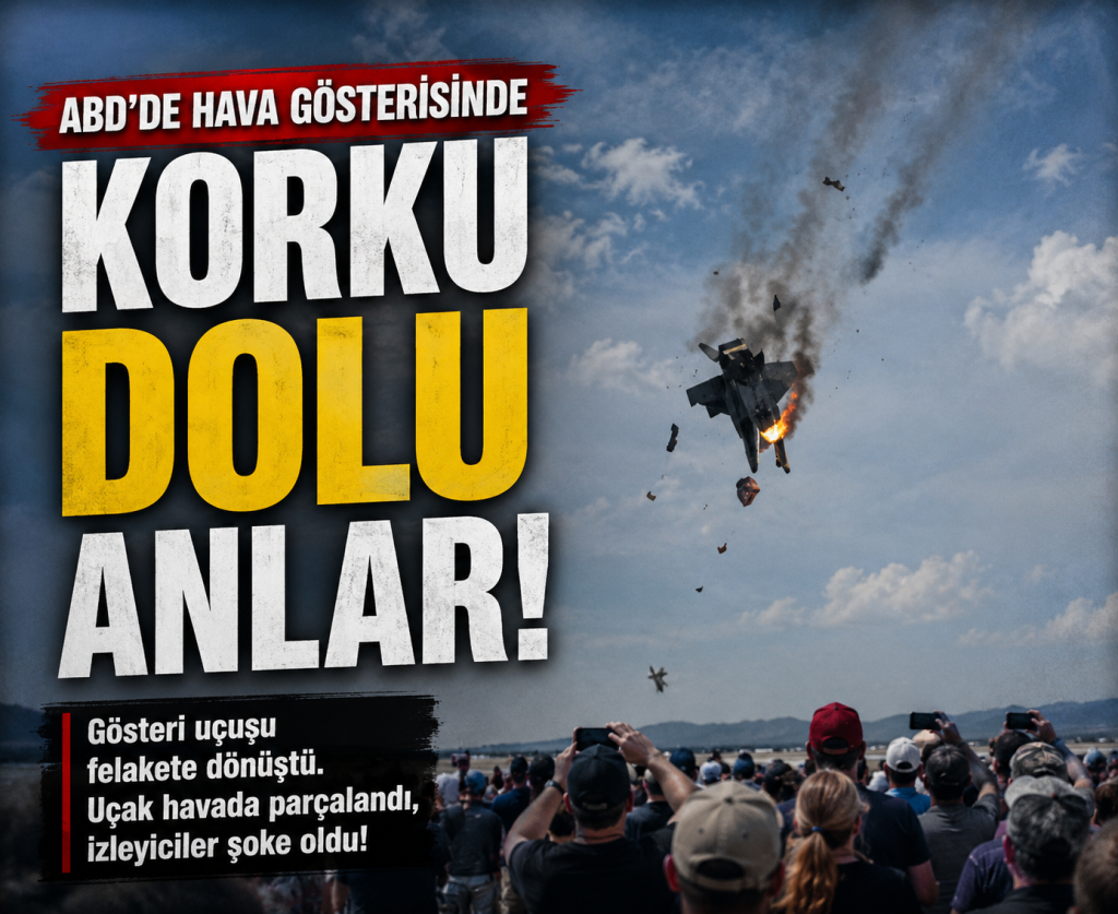 ABD’de Hava Gösterisinde Dehşet Anları!