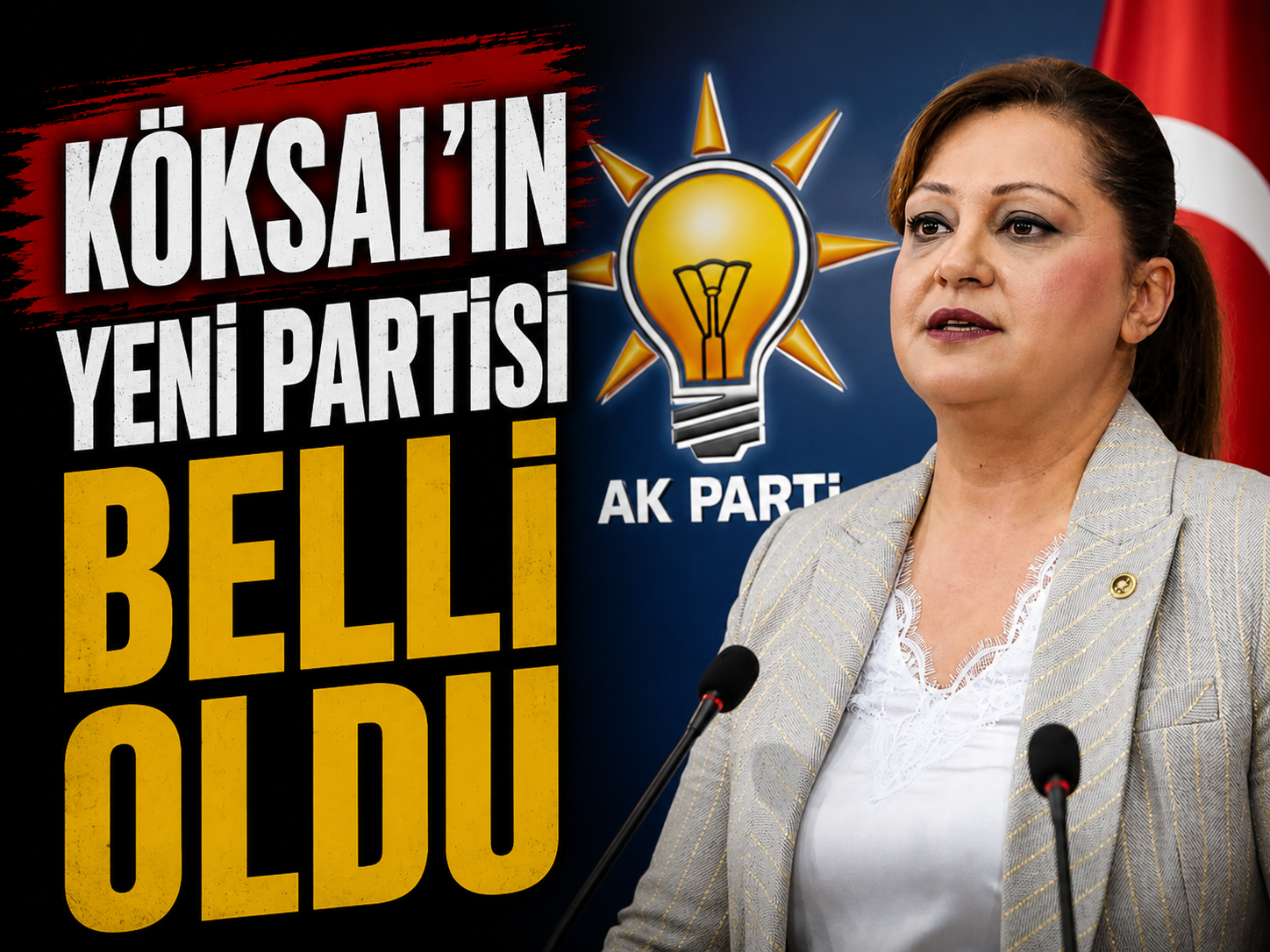 Burcu Köksal AK Parti’ye Katıldı
