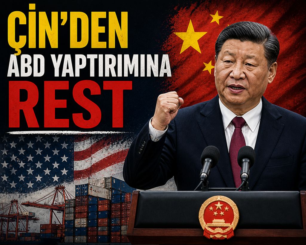 ÇİN’DEN ABD YAPTIRIMLARINA REST: “UYMAYIN” TALİMATI İDDİASI
