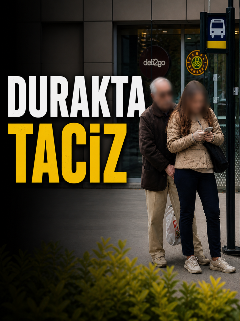 Durakta Taciz Görüntüsü Tepki Çekti