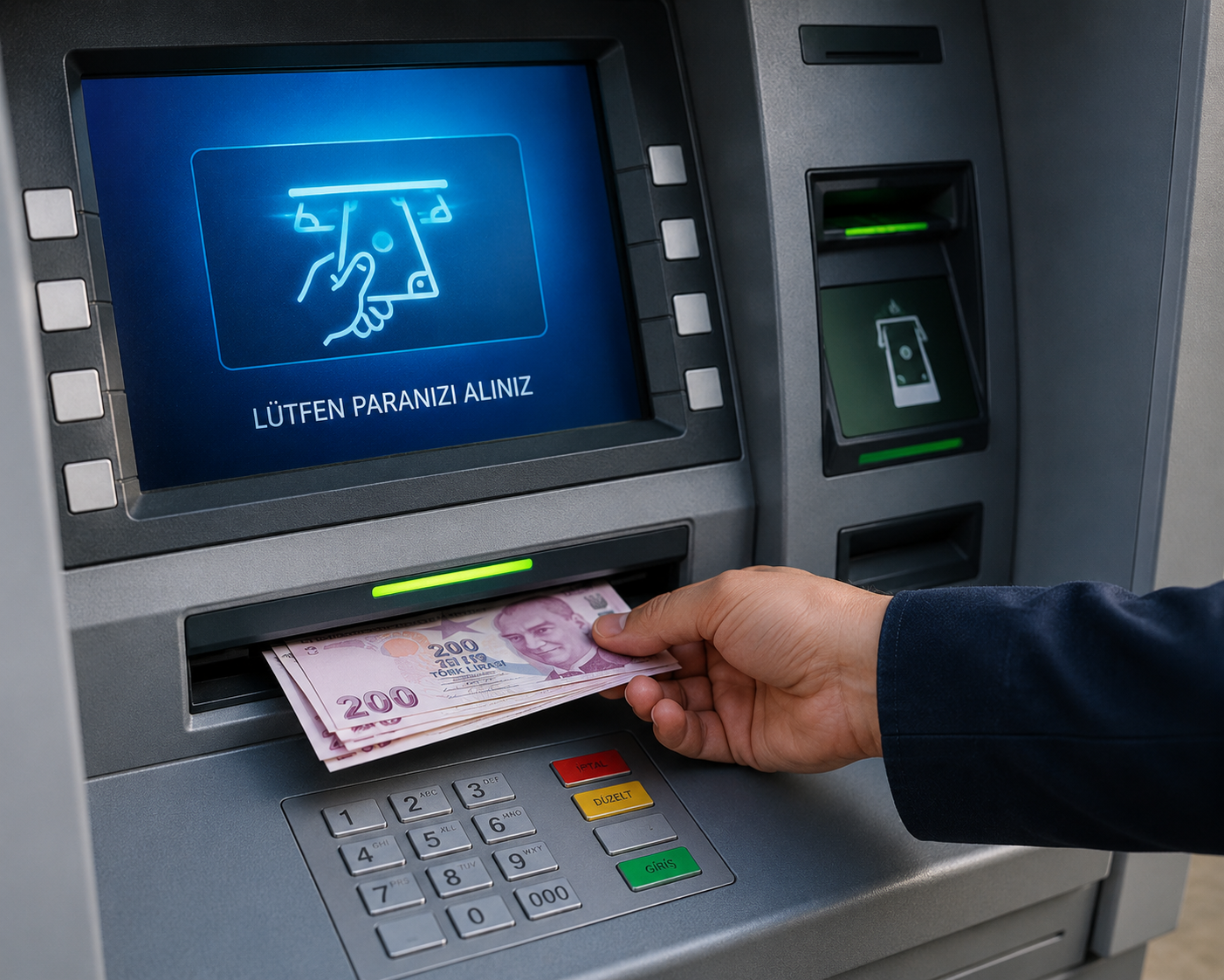 ATM’lerde Yeni Dönem: Para Çekme Limitleri Güncellendi