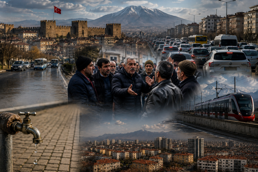 KAYSERİ’DE ÇÖZÜLMEYEN SORUNLAR TEPKİ ÇEKİYOR