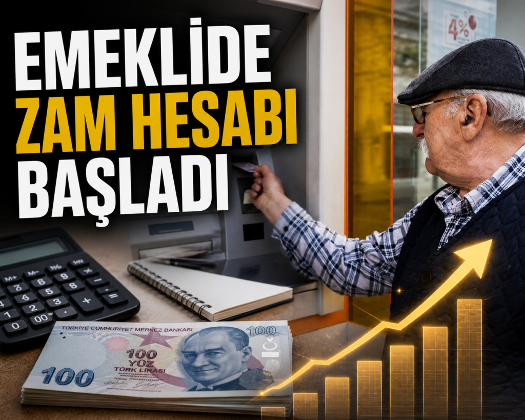 20 BİN TL MAAŞ 22.928 TL’YE ÇIKIYOR: EMEKLİDE ZAM HESABI BAŞLADI