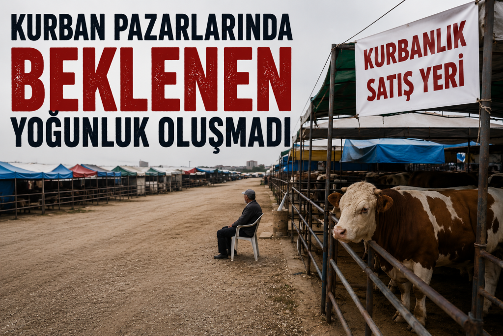 Kurban Pazarlarında Sessizlik: Satıcılar Endişeli