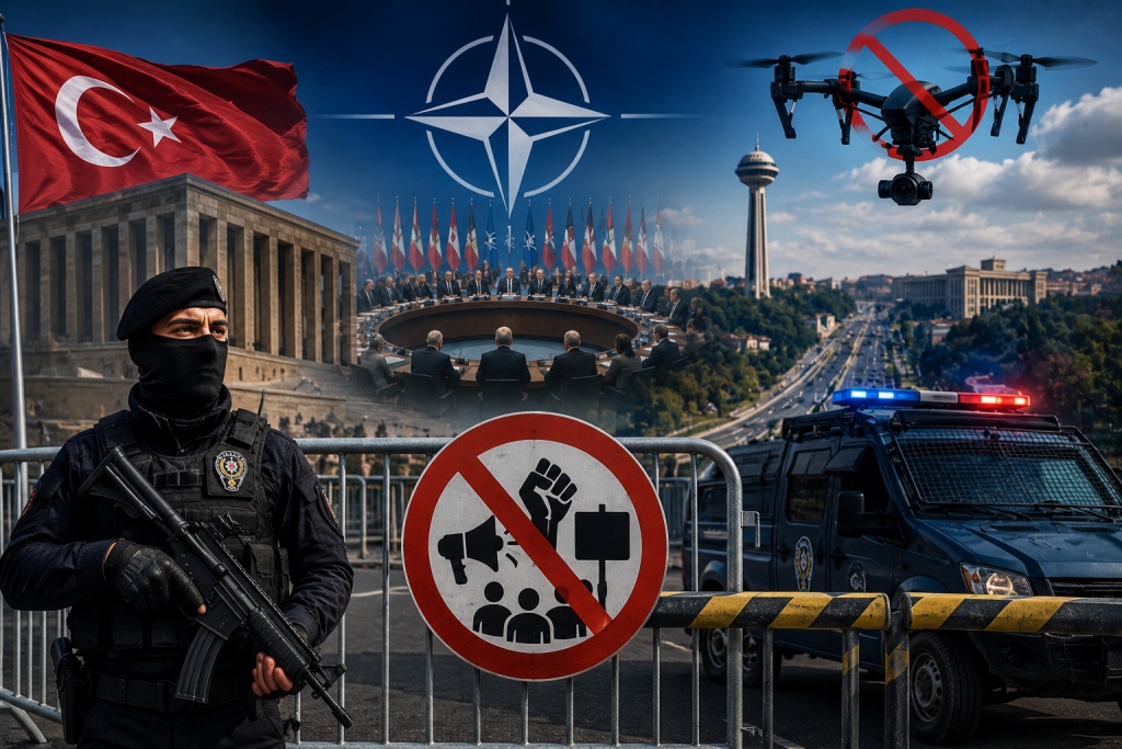 NATO Zirvesi Öncesi Ankara’da Olağanüstü Tedbir