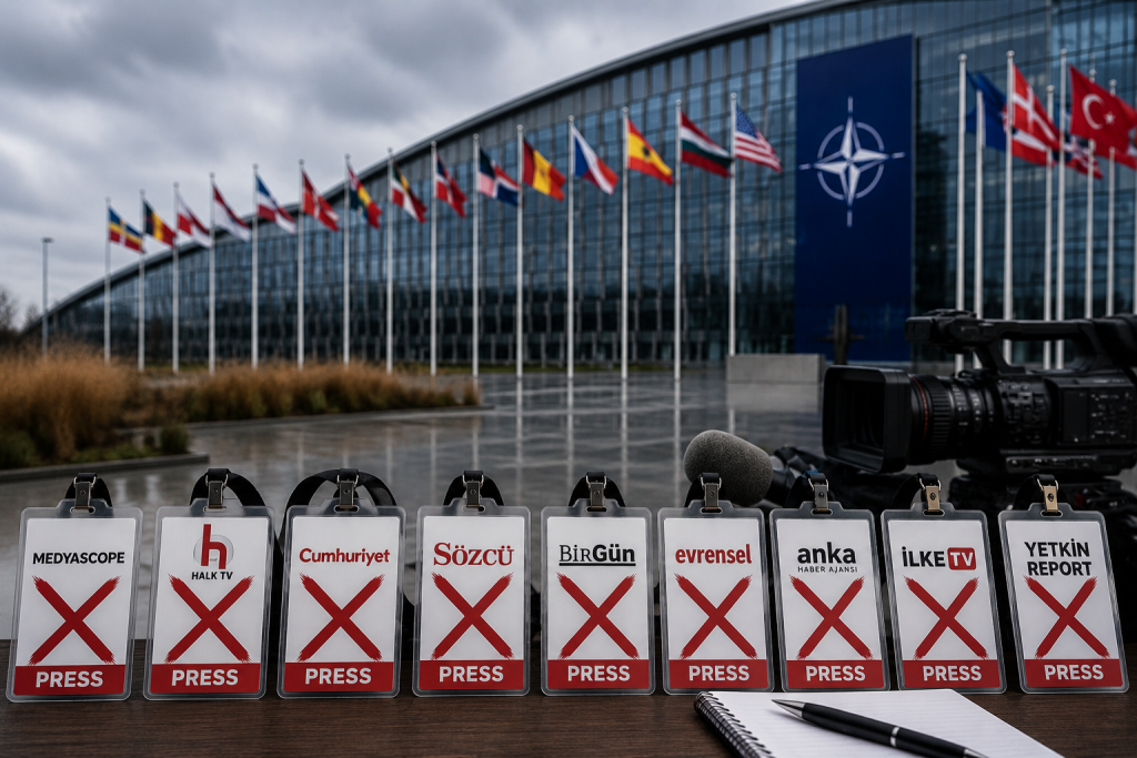 NATO Zirvesi Öncesi Basına Akreditasyon Krizi