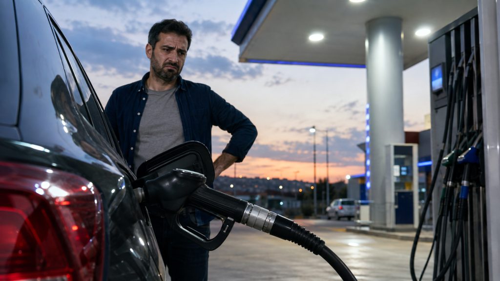Petrol düştü, vergi yükseldi: Motorindeki 3,97 liralık indirim pompaya ulaşmadan silindi