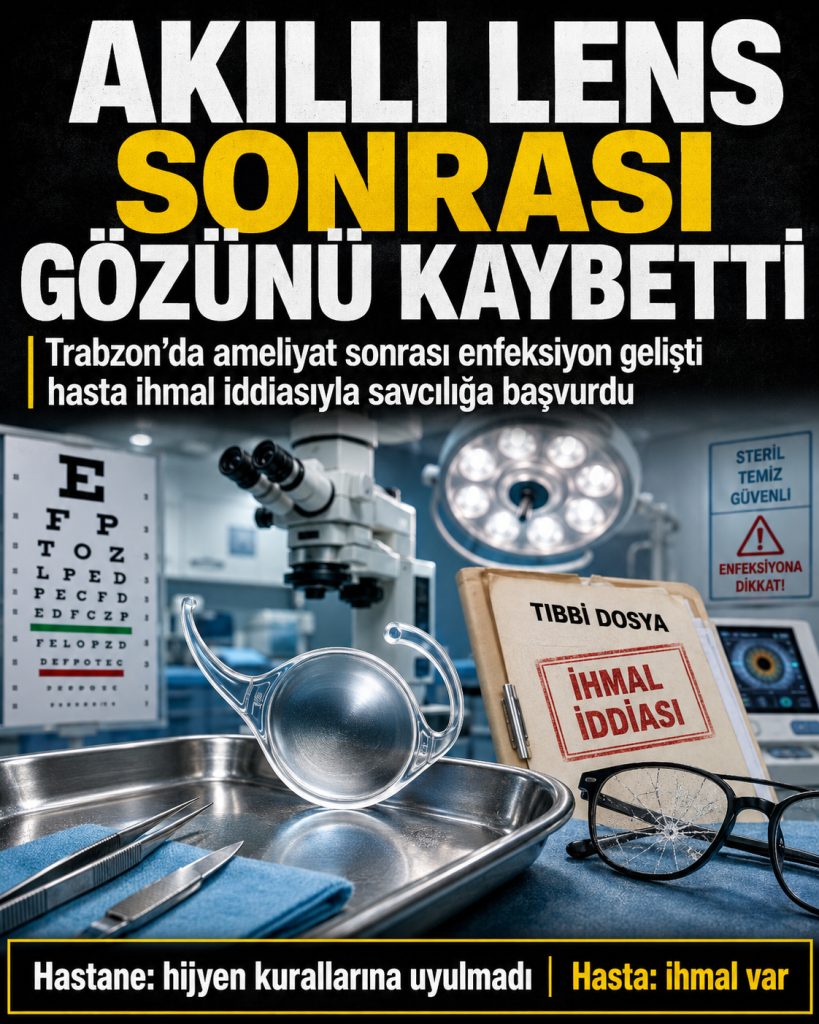 Akıllı Lens Ameliyatı Sonrası Gözünü Kaybetti: Hasta İhmal Dedi, Hastane Hijyeni İşaret Etti
