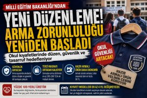Okul kıyafetlerinde yeni dönem: Arma zorunluluğu geri döndü