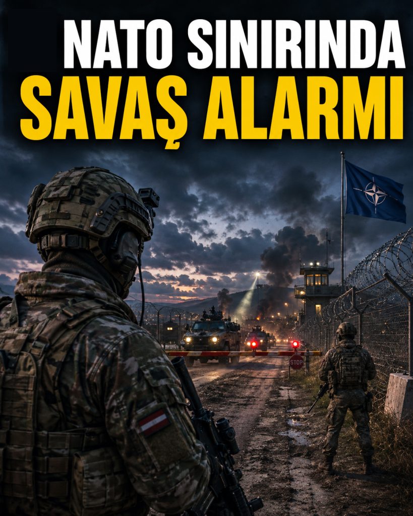 NATO SINIRINDA SAVAŞ ALARMI