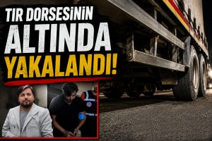 Kapıkule’de şaşırtan kaçış: Tır dorsesinin altında yakalandı