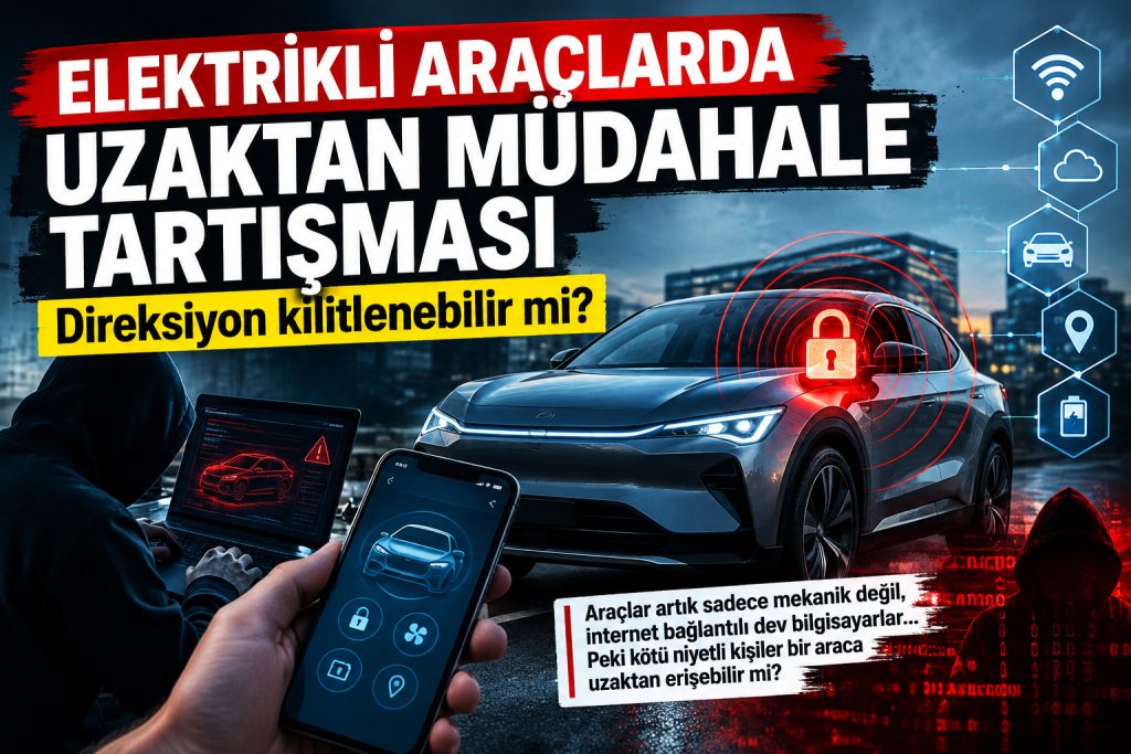 Elektrikli Araçlarla İlgili Dikkat Çeken İddia: Direksiyon Uzaktan Kilitlenebilir mi?