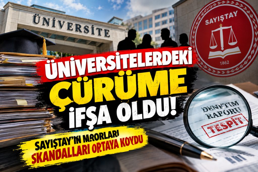 Üniversitelerdeki denetim raporları gündem oldu: Sayıştay’dan dikkat çeken tespitler