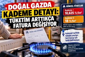 DOĞAL GAZDA KIŞ ALARMI: TÜKETİM ARTTIKÇA FATURA DEĞİŞECEK