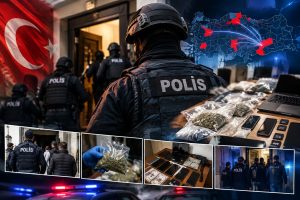 Türkiye genelinde “Ailem Güvende” operasyonunda 162 şüpheliye adli işlem