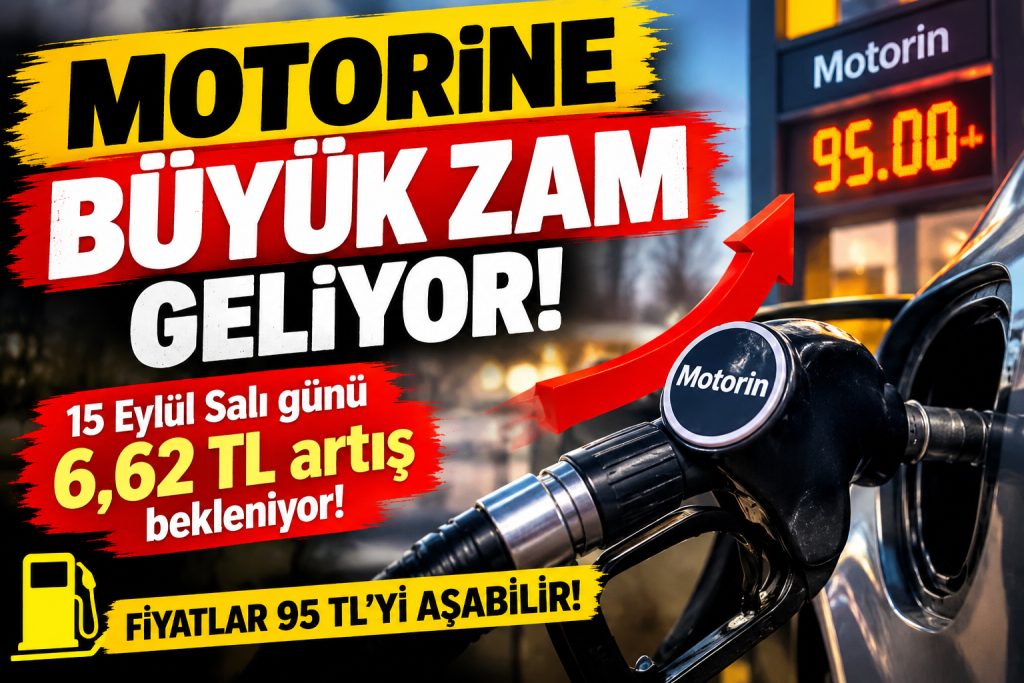 Motorine tarihi zam kapıda! Fiyatlar 95 TL’yi aşabilir