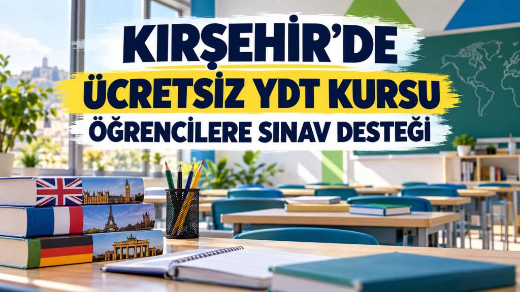 Kırşehir’de YDT Adaylarına Ücretsiz Hazırlık Kursu