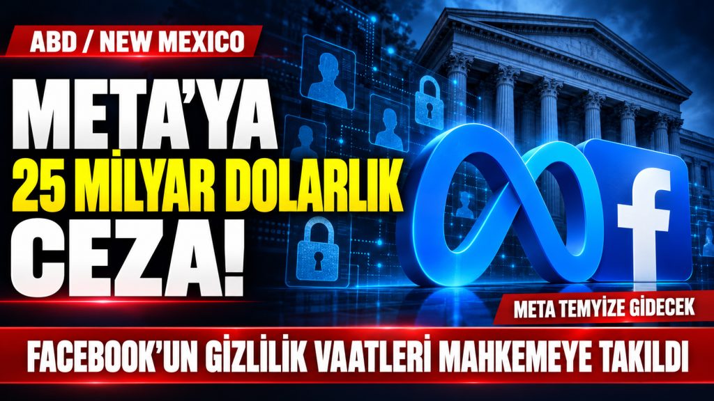 META’YA 25 MİLYAR DOLARLIK GİZLİLİK CEZASI!