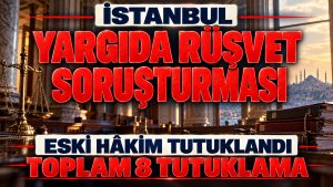 İstanbul’da Yargıda Rüşvet Soruşturması: Eski Hâkim Tutuklandı