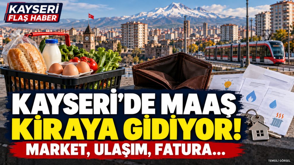 Kayseri’de Maaş Kiraya Gidiyor!