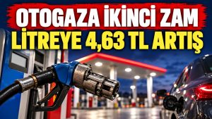 Otogaza İkinci Zam: Litreye 4,63 TL Artış