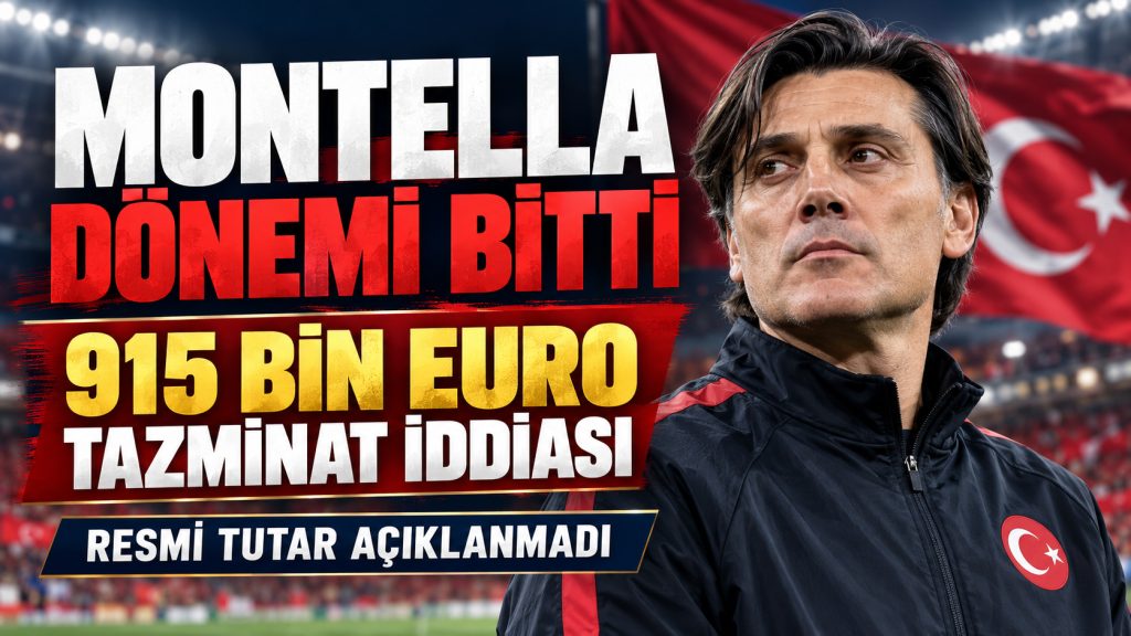 Milli Takım’da Montella Dönemi Bitti: Tazminatta 915 Bin Euro İddiası
