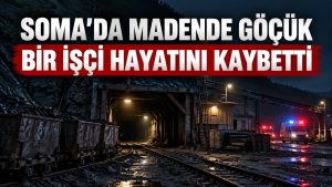 Soma’daki Göçükte Bir İşçi Öldü, Kurtarma Çalışmaları Sürüyor