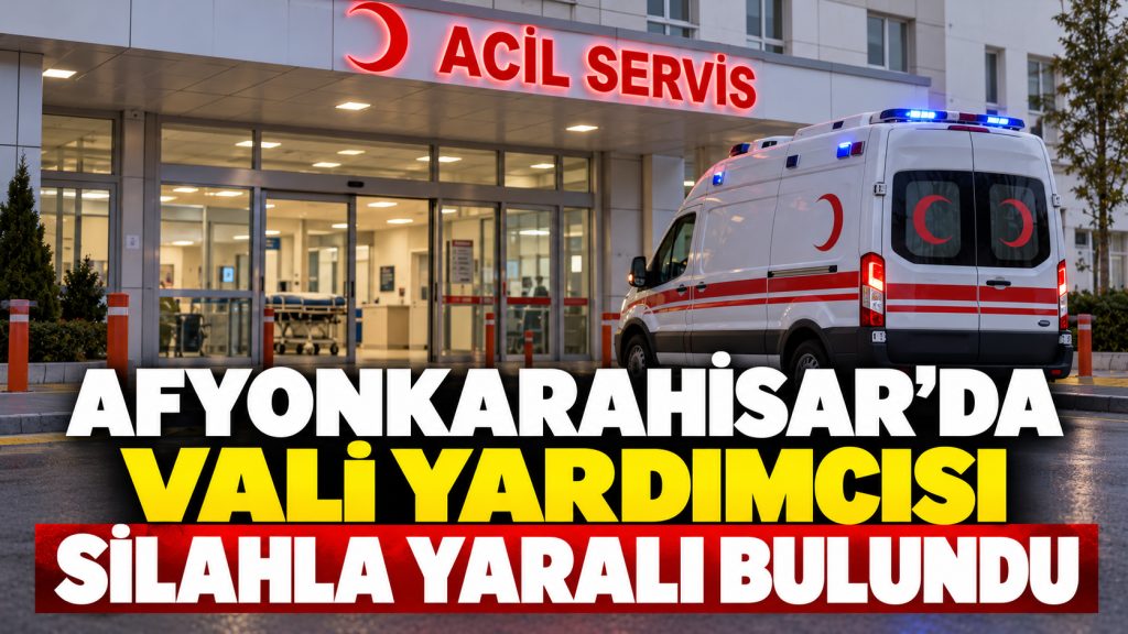 Afyonkarahisar Vali Yardımcısı Silahla Yaralı Bulundu